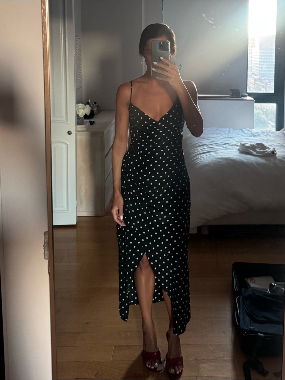 Zara Polka Dot Dress